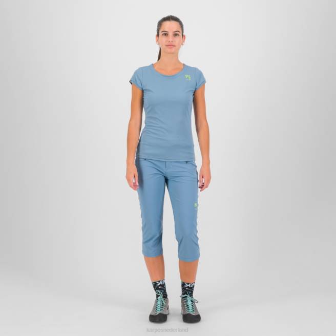 T-shirt| Karpos vrouwen Loma w-jersey lentemeer/aquamarijn/vintage HD6V1378