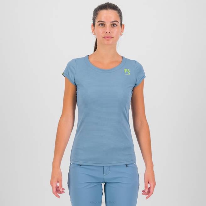 T-shirt| Karpos vrouwen Loma w-jersey lentemeer/aquamarijn/vintage HD6V1378