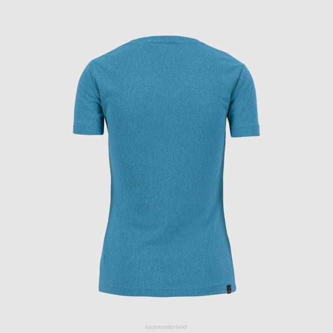 T-shirt| Karpos vrouwen alta via polartec w-jersey blauwe atol HD6V1297