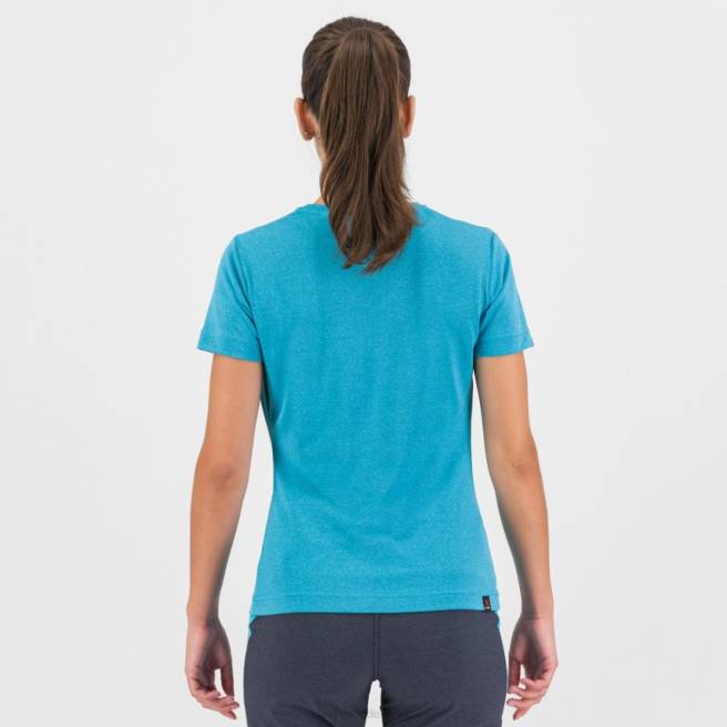 T-shirt| Karpos vrouwen alta via polartec w-jersey blauwe atol HD6V1297
