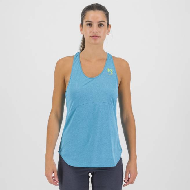T-shirt| Karpos vrouwen alta via polartec w-tank blauwe atol HD6V1301