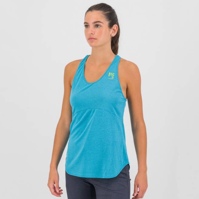T-shirt| Karpos vrouwen alta via polartec w-tank blauwe atol HD6V1301