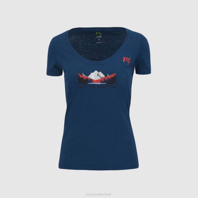 T-shirt| Karpos vrouwen ambretta met t-shirt Gibraltar zee HD6V1319