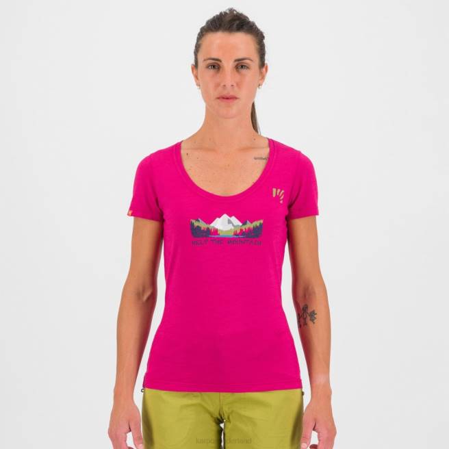 T-shirt| Karpos vrouwen ambretta met t-shirt kersen jubileum HD6V1321
