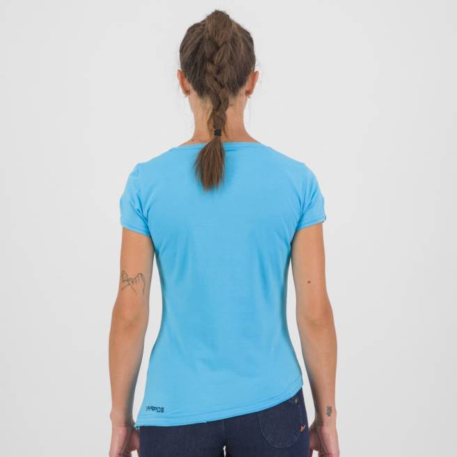 T-shirt| Karpos vrouwen anemoon evo w t-shirt blauwe atol HD6V1361
