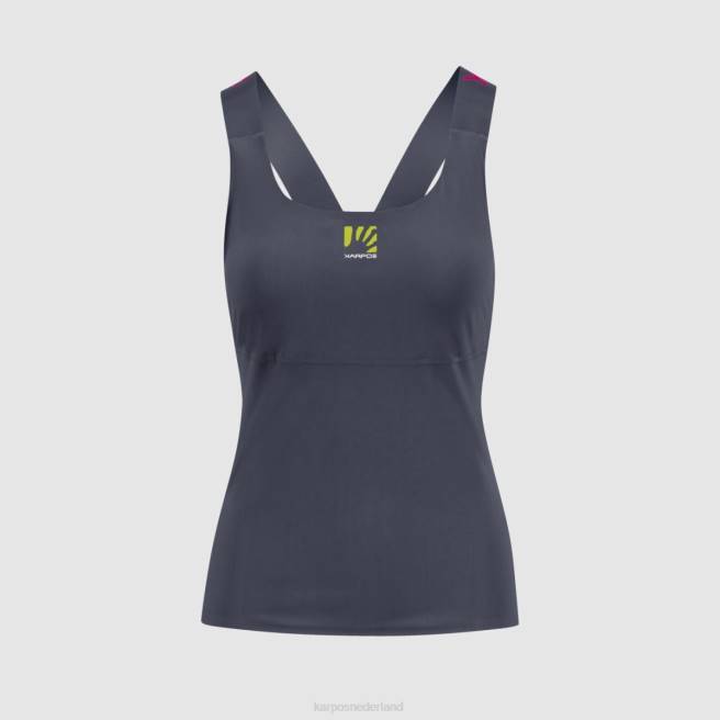 T-shirt| Karpos vrouwen cengia w tank ombre blauw/insinuatie HD6V1303