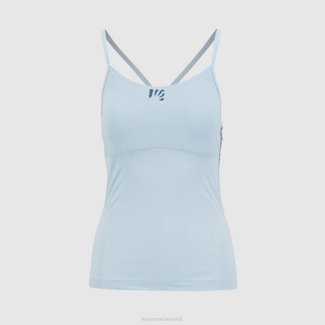 T-shirt| Karpos vrouwen easyfrizz met top aquamarijn HD6V1286