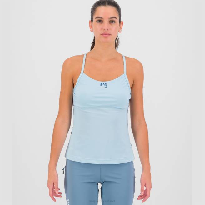 T-shirt| Karpos vrouwen easyfrizz met top aquamarijn HD6V1286