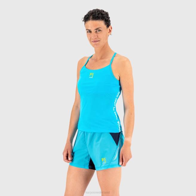 T-shirt| Karpos vrouwen easyfrizz met top zwart HD6V1288