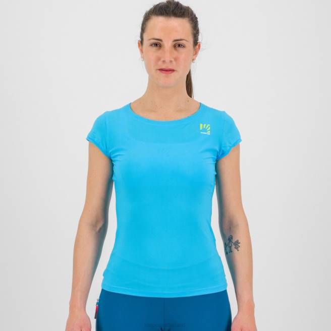 T-shirt| Karpos vrouwen gemakkelijke w-jersey blauwe atol HD6V1294