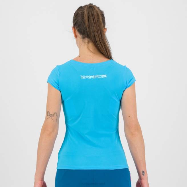 T-shirt| Karpos vrouwen gemakkelijke w-jersey blauwe atol HD6V1294