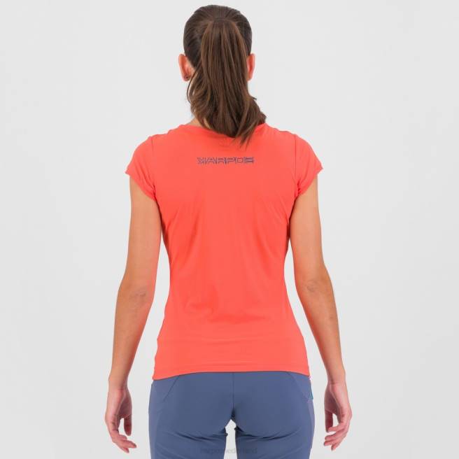 T-shirt| Karpos vrouwen gemakkelijke w-jersey heet koraal HD6V1295