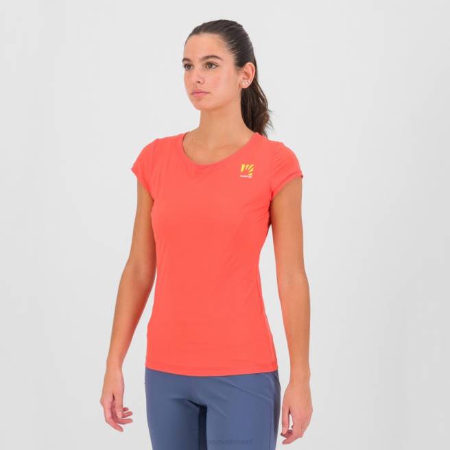 T-shirt| Karpos vrouwen gemakkelijke w-jersey heet koraal HD6V1295