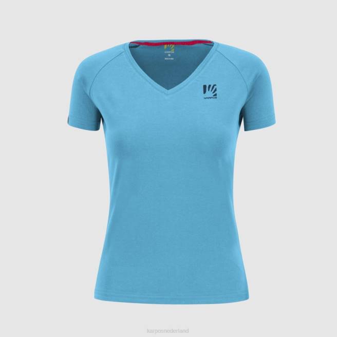 T-shirt| Karpos vrouwen genzianella w t-shirt blauwe atol HD6V1369