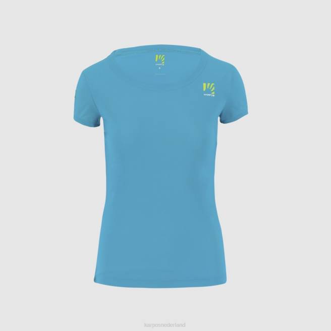 T-shirt| Karpos vrouwen gevoelige w-jersey blauwe vogel HD6V1314