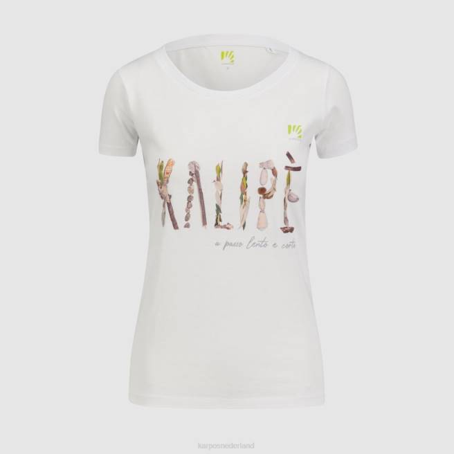 T-shirt| Karpos vrouwen kalip w t-shirt Helder wit HD6V1346