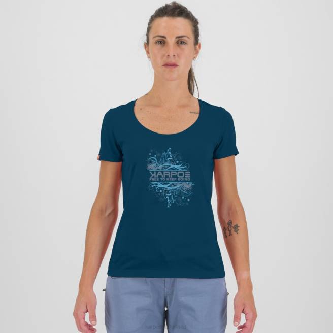 T-shirt| Karpos vrouwen krokus w t-shirt Gibraltar zee HD6V1329
