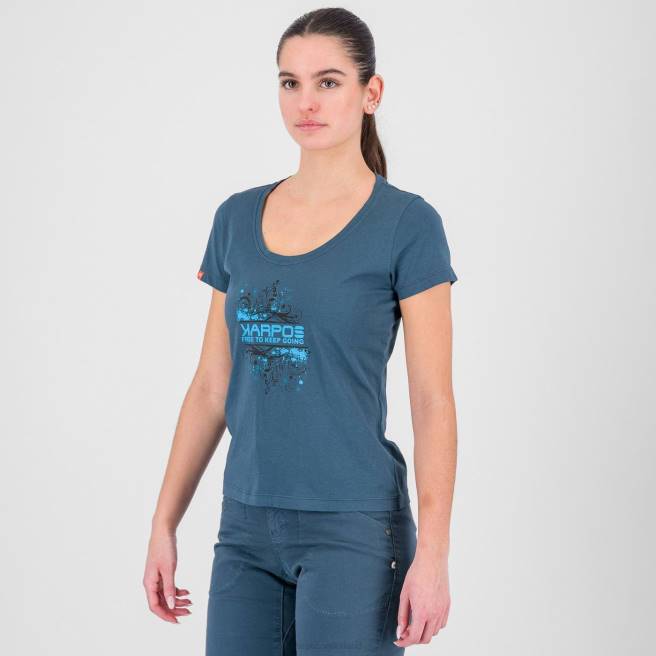 T-shirt| Karpos vrouwen krokus w t-shirt middernacht HD6V1334
