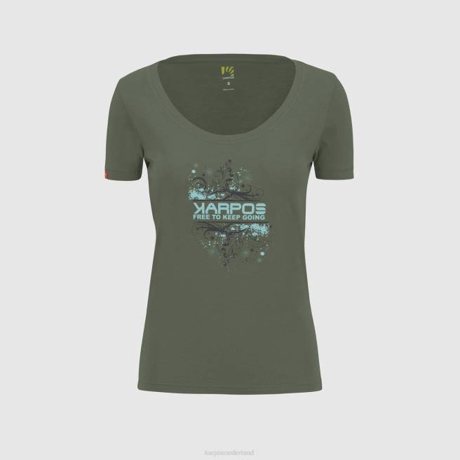 T-shirt| Karpos vrouwen krokus w t-shirt tijm HD6V1328