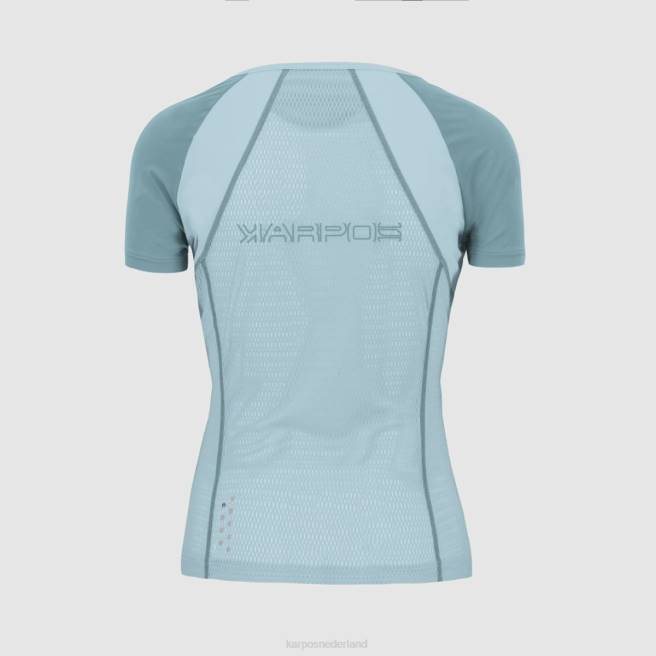 T-shirt| Karpos vrouwen lavaredo evo w-jersey aquamarijn/bronmeer HD6V1256