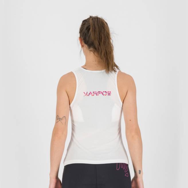 T-shirt| Karpos vrouwen loma met top wit HD6V1384