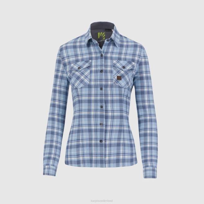 T-shirt| Karpos vrouwen martora w wintershirt bergbron/beringzee HD6V1220