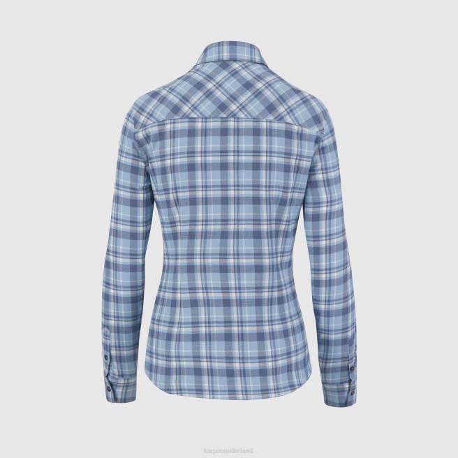 T-shirt| Karpos vrouwen martora w wintershirt bergbron/beringzee HD6V1220
