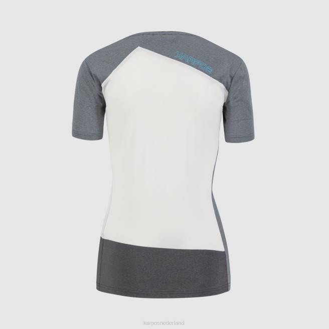 T-shirt| Karpos vrouwen nuvolau w-jersey ombre blauw/wit/zwart HD6V1282