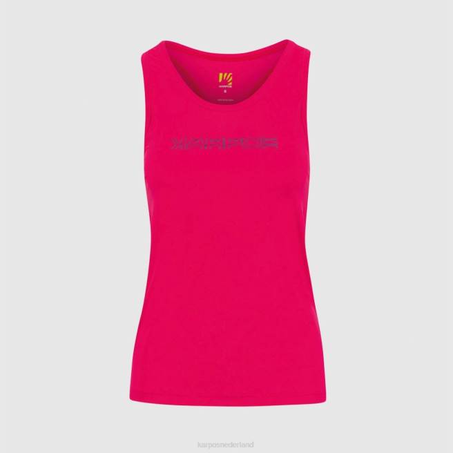 T-shirt| Karpos vrouwen snel w top insinuatie/ombre blauw HD6V1347