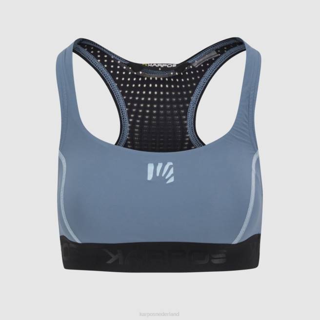 T-shirt| Karpos vrouwen snelle evo bh lentemeer/zwart HD6V1354