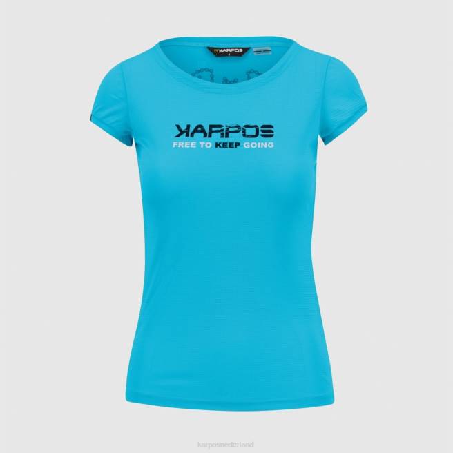 T-shirt| Karpos vrouwen val federia w tee blauwe atol HD6V1356