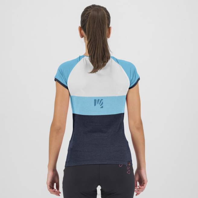 T-shirt| Karpos vrouwen verplaatste evo w-trui kapitein van blauw atol/wit/lucht HD6V1245