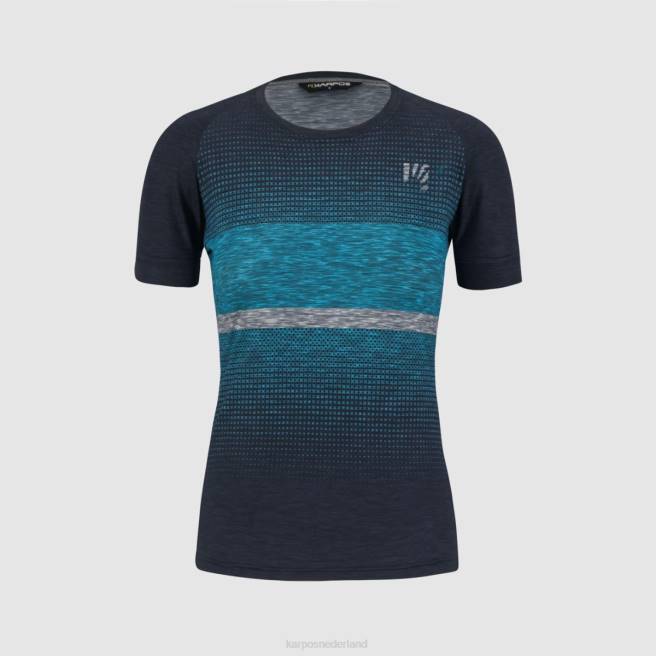 T-shirt| Karpos vrouwen verve w tee hemelkapitein / blauw atol HD6V1250