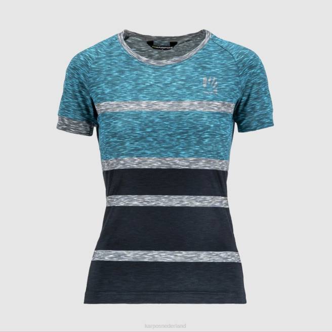 T-shirt| Karpos vrouwen verve w tee hemelkapitein / blauw atol HD6V1251