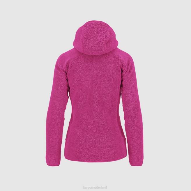vlies| Karpos vrouwen Jaren 80 hoodie met fleece cabaret HD6V1115