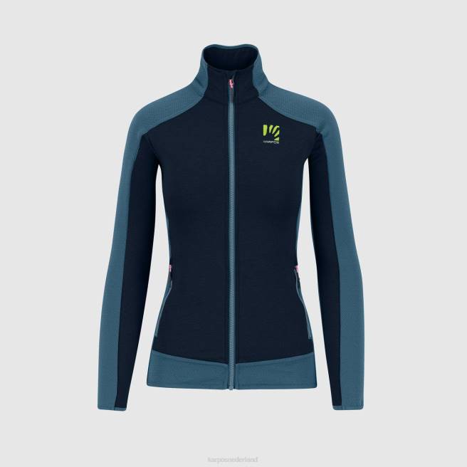 vlies| Karpos vrouwen Odle met fleece Vulcan/Beringzee HD6V1162