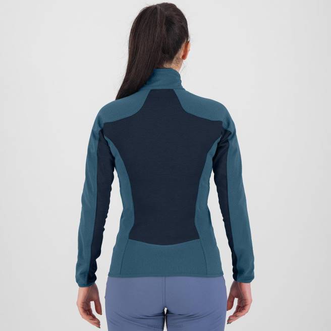 vlies| Karpos vrouwen Odle met fleece Vulcan/Beringzee HD6V1162