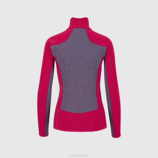 vlies| Karpos vrouwen Odle met fleece druif/granita HD6V1156