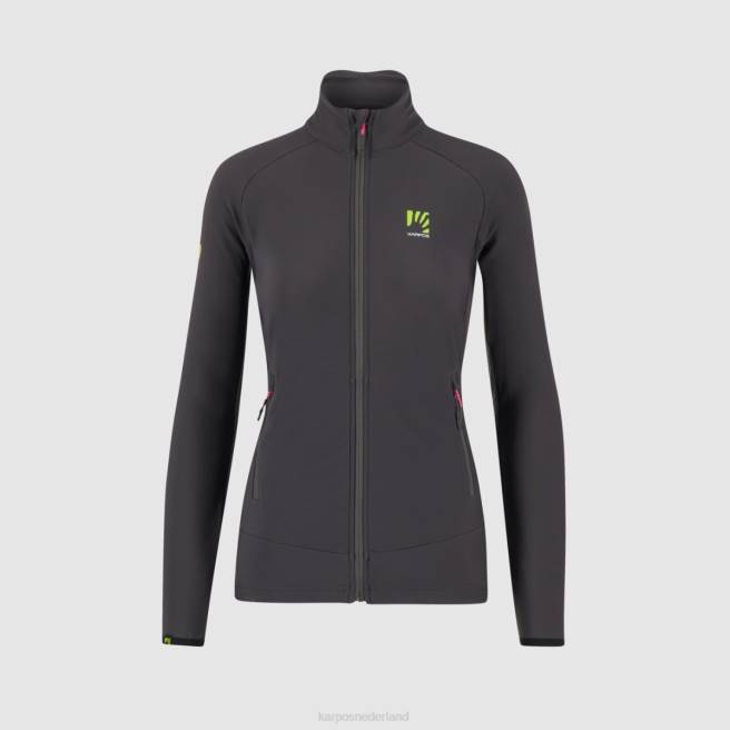 vlies| Karpos vrouwen alagna r met fleece donkergrijs donkergrijs HD6V1140