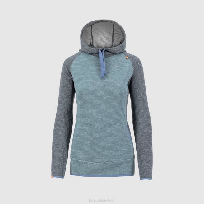 vlies| Karpos vrouwen camouflage met capuchon hydro/indische inkt HD6V1173