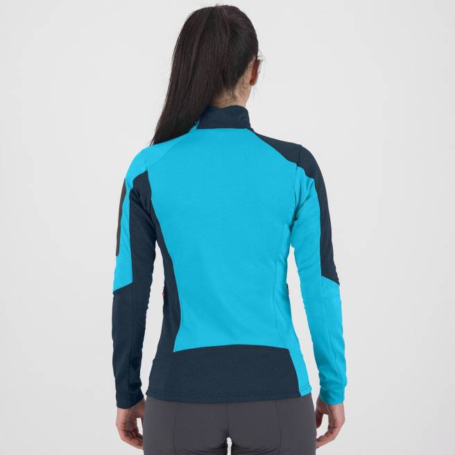 vlies| Karpos vrouwen cherz met fleece middernacht/blauw atol HD6V1127