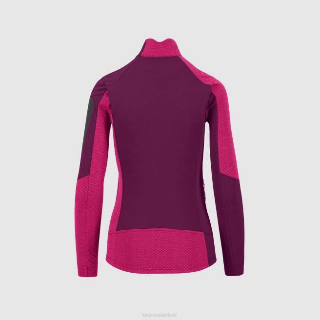 vlies| Karpos vrouwen cherz met fleece roze/jongensbes HD6V1128