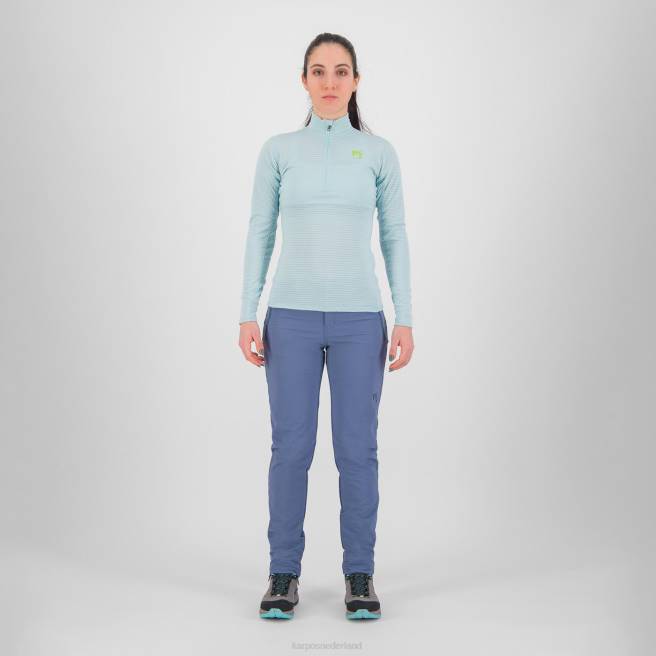 vlies| Karpos vrouwen croda light met halve ritssluiting stratosfeer HD6V1216