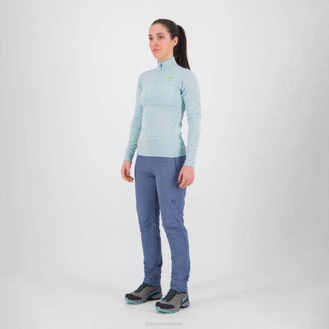vlies| Karpos vrouwen croda light met halve ritssluiting stratosfeer HD6V1216