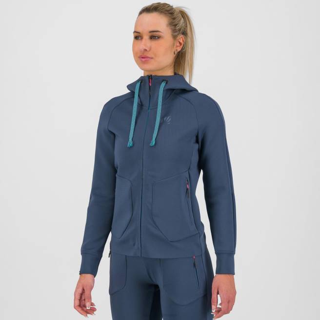 vlies| Karpos vrouwen easyfrizz winterjas middernacht HD6V1112