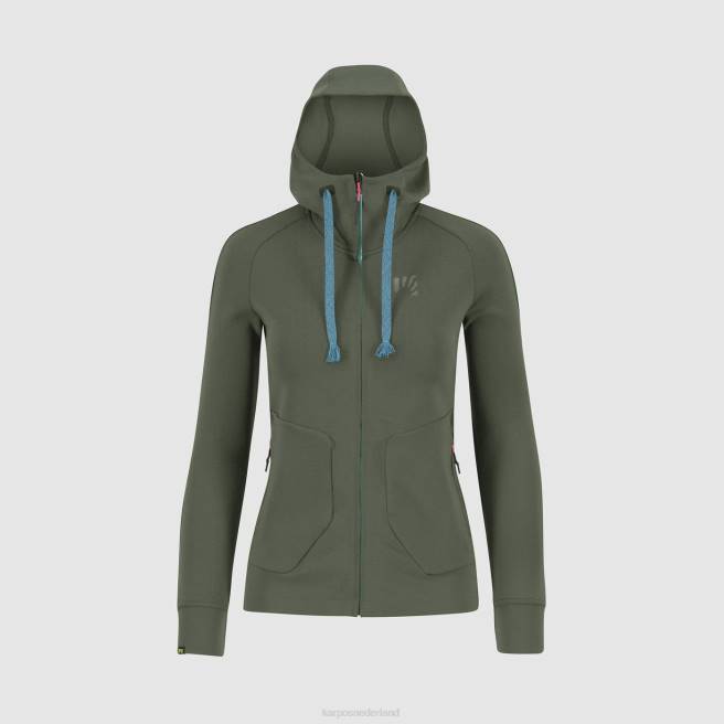 vlies| Karpos vrouwen easyfrizz winterjas tijm HD6V1111