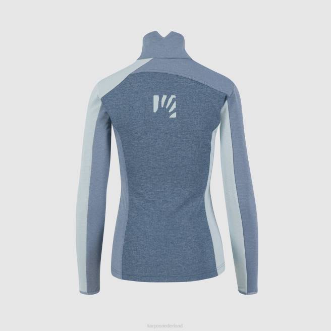 vlies| Karpos vrouwen federa halve rits met fleece beringzee/berg lente/str HD6V1203