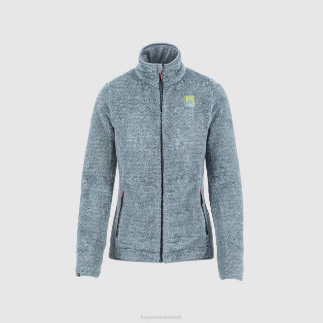 vlies| Karpos vrouwen hoekpunt met vlies stoffig blauw HD6V1130