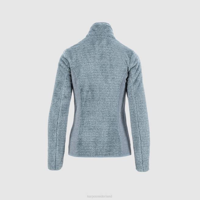 vlies| Karpos vrouwen hoekpunt met vlies stoffig blauw HD6V1130