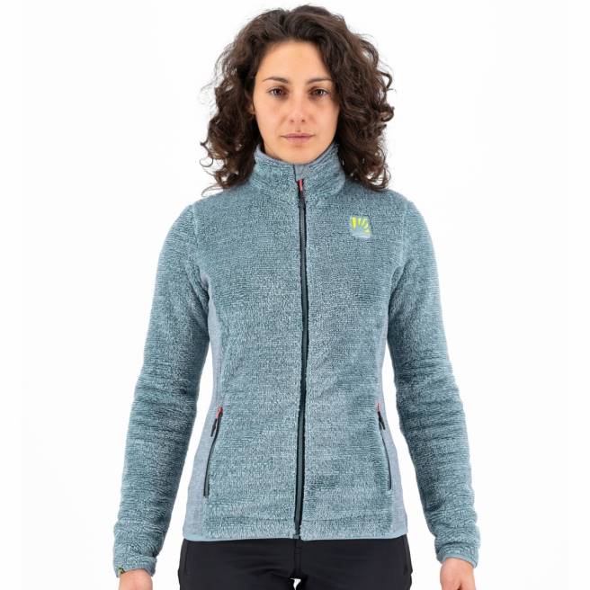vlies| Karpos vrouwen hoekpunt met vlies stoffig blauw HD6V1130
